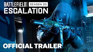 Battlefield 2042 Season 3 Escalation – Official Battle Pass Trailer [upl. by Tarttan]