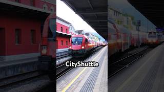 ÖBB CityShuttle Doppelstock Zug in Bregenz [upl. by Hedveh]