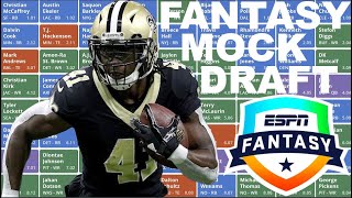 2024 Fantasy Football Mock Draft  10Team PPR  4th Pick [upl. by Polk972]