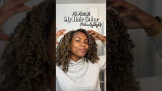 Pintura Highlights on Curly Hair hairtutorial hairstyles naturalhairtutorial [upl. by Pearlman267]