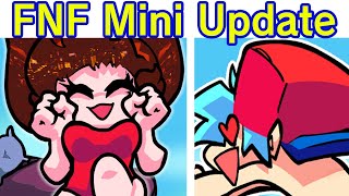 Friday Night Funkin  FNF Mini Update  Cutscenes FNF Update Pit Stop BF amp GF Result Screens [upl. by Maxwell]