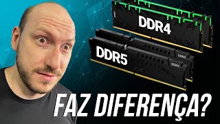 DDR4 vs DDR5 qual é melhor mais de 100 testes [upl. by Coumas261]