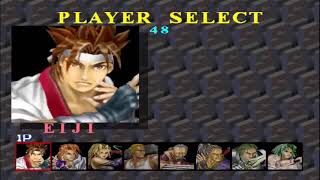 Battle Arena Toshinden Game Music  Player Select Theme Slowed amp Low Pitched [upl. by Sile757]