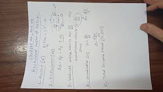 Dynamics Chapter 1 Part 1 Rectilinear motion of particles [upl. by Kory]