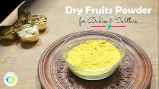 How to make Dry Fruits Powder for Babies and Toddlers [upl. by Cameron]