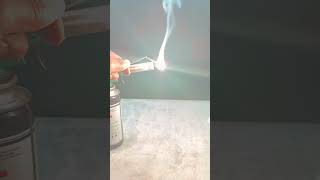 igniting magnesium metal with the help of electricity shorts psychoscientist experiment current [upl. by Creedon]