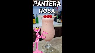 🐾¿Cómo Preparar EL PANTERA ROSA 🌸  COCTEL PANTERA ROSA  Cremoso y Delicioso Short [upl. by Eigna]