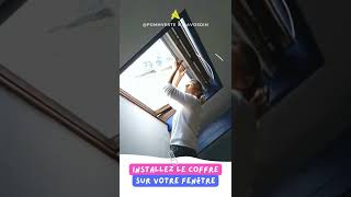 🇫🇷 Installation facile amp rapide dun Store Fenêtre de Toit compatible Velux® [upl. by Maribeth]