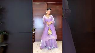 Myntra haul  Purple kurta set  Wedding guest look  Myntra find [upl. by Riplex974]