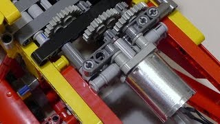 LEGO Motor DIY Part 2 Power Functions Demonstration [upl. by Ehcor]