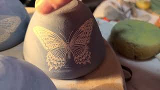 Peeling Underglaze Transfers [upl. by Brodeur389]