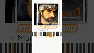 Michael McDonald ‘Sweet Freedom’ Chords 🔥🎹🔥 Does it sound as Kendrick Lamars These Walls [upl. by Gilroy159]