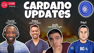 Cardano Updates Live  Catalyst Review New CEXs Projects and Events [upl. by Euell]