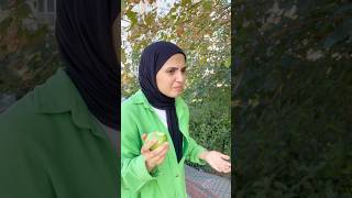 رناد وقعت في لعنة نسحرت تفاحة سحرية 🍏 shamandadam shorts comedy magic [upl. by Ioyal]