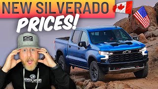 NEW 2022 “REFRESHED” Silverado FULLLINE PRICING [upl. by Ahsoyem]