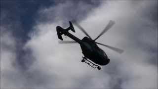 German Police Helicopter MD 902  Chasing Criminals [upl. by Adnar]