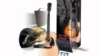 Ibanez IJVC50 Jampack Grand Concert Acoustic Guitar Pack Natural [upl. by Leitman]