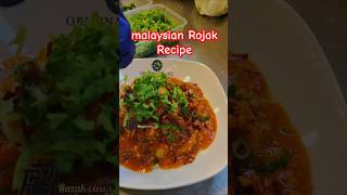 malaysian rojak recipe food song cookingrecipes foodie tamilfoodblogger tamilsong [upl. by Racso]