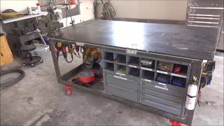 Welding Table Workbench and Tool Storage [upl. by Vally]