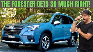 The best alternative to a RAV4 2023 Subaru Forester review [upl. by Alauqahs]