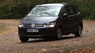 Volkswagen Sharan video review 90sec verdict [upl. by Allenaj]