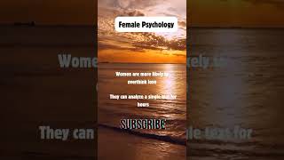 Female psychology fact youtubeshorts ytshort [upl. by Nylinnej269]