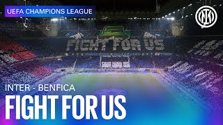 FIGHT FOR US  INTER  BENFICA 🖤💙 [upl. by Georgena26]