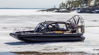 Lake Ladoga spring 2022 hydrocopter [upl. by Milewski]