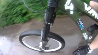 Marzocchi Junior T fork test with Gopro HD Hero 960 [upl. by Dryfoos]