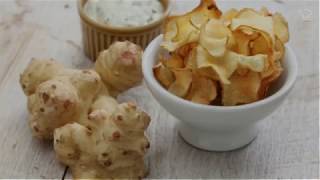 Topinambur fritti la ricetta delle chips croccantissime [upl. by Esther]