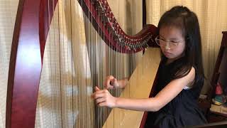 quotBlistering Rockquot Stewart Green harp played by Eugenia 6y Aug 2018 [upl. by Errick]