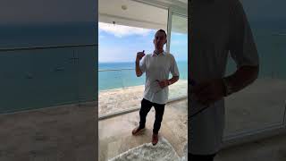 Manta Ecuador beachfront luxury living oceanfrontliving beach oceanfrontcondo condo airbnb [upl. by Florinda]