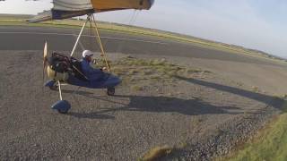 Microlight Flexwing First Solo [upl. by Annonyw321]