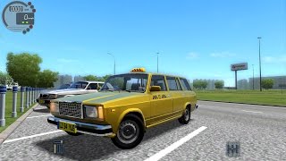 City Car Driving 141 BA3 2104  LADA Nova G27 [upl. by Lerrej]