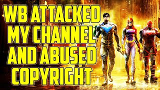 WB Games Attacked My Channel With False Copyright Strike Over Gotham Knights [upl. by Lipsey]