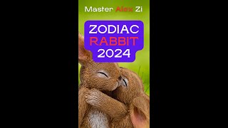 Zodiac “RABBIT” Forecast for 2024 the Year of Wood Dragon [upl. by Sidonnie]