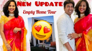 New Update of our life😍 Empty Home Tour Kids future కోసం ఆలోచించి ఈ decision తీసుకున్నాం home❤️ [upl. by Akihsal296]