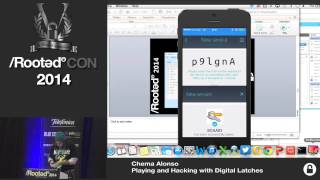 Chema Alonso – Playing and Hacking with Digital Latches Rooted CON 2014  ENG [upl. by Adnilem]