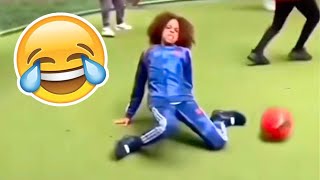 FUNNY FOOTBALL FAILS SKILLS amp GOALS 15 [upl. by Noscire]