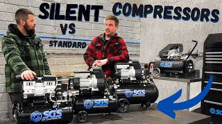 Cost Effective Silent Air Compressors VS Direct Drive Air Compressors  What is the Difference [upl. by Ait]