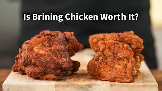 Does Brining Chicken Make a Difference  Fried Chicken Recipe [upl. by Jerusalem]