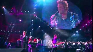 Johnny Hallyday  Rester Vivant Tour Extrait quotGabriellequot [upl. by Oicor]