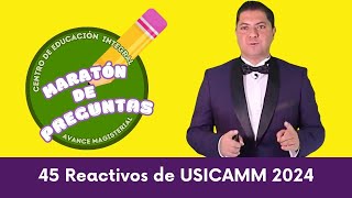 Maratón de Preguntas USICAMM Plan 2022 y Nueva Escuela Mexicana [upl. by Laubin]