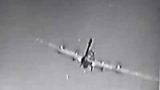 Luftwaffe Gun Camera B17 Attacked [upl. by Preiser110]