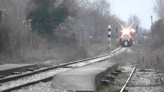 InterCity passing Mandraki station [upl. by Riess]