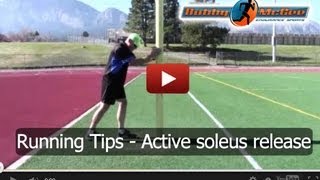 Run Stretching for Calf Muscle  Active Soleus Release by Bobby McGee [upl. by Simeon]