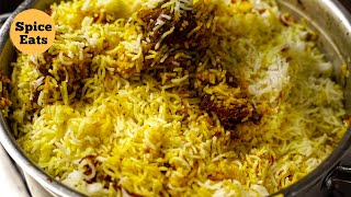 Biryani Recipe  Restaurant Style Hyderabadi Veg Dum Biriyani Recipe [upl. by Atterahs]