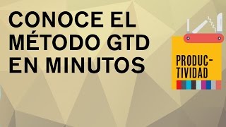 Método GTD Getting Things Done en minutos ProductividadEspañolFuncionarios Eficientes [upl. by Whitson]