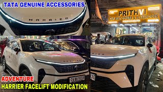 2024 Tata Harrier Facelift Modified ✅Harrier Facelift Modification ✅ Harrier Facelift Accessories [upl. by Nedgo]