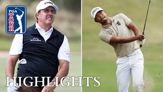 Phil Mickelson vs Satoshi Kodaira Highlights  Round 2  Dell Match Play [upl. by Anead]